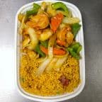 Best Curry Shrimp (Combo Plate) in New Roads, LA